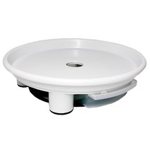 플라팜 동그리 화분받침대 6호, 화이트