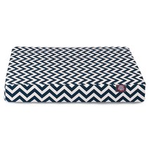 마제스틱펫 강아지 메모리폼 베드 지그제그, 네이비