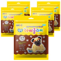 아모스 탱탱 아이클레이 파우치 5p, 갈색, 5개