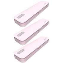 아이리버 휴대용 칫솔 살균기 TBS-200 3p, 핑크