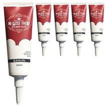 욕실의여왕 곰팡이제거제 120ml, 5개입