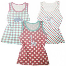 행복한쇼핑몰 남아용 동물 런닝 3종세트