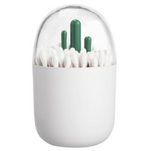 에스앤씨 자연품은 면봉 이쑤시개 홀더 선인장, 1개