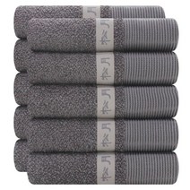 송월타월 뉴 명품40 세면타월 195 g, 진회색, 10장
