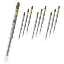 유니 시그노 스타일핏트 젤잉크 리필심 UMR-109 0.38mm, 브라운블랙, 10개입