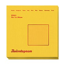 트와이스 - TWICETAGRAM 정규 1집 버전 유광무광 랜덤 발송, 1CD