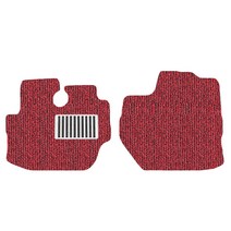 순수 코일 카매트 분리형, (H-53)포터Ⅱ(분리형/2p), 레드, 현대