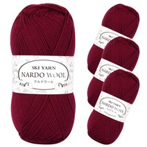 연일섬유 나르도 울 뜨개실, 7번 와인, 1개