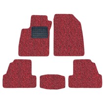 순수 코일 카매트 일반형 레드블랙 GM대우, 트랙스(5p), 더뉴트랙스(5p), 쉐보레