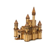 나디지인 Fairy Tale Castle 미니어쳐 DIY, 혼합 색상