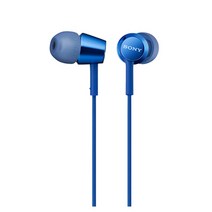 소니 컬러풀 사운드 이어폰, MDR-EX155AP, 블루