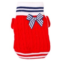 제제펫 스쿨리본 반려동물 니트, Y407PDFC030