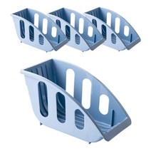블럭마트 주방 접시꽂이 블루, 4개입