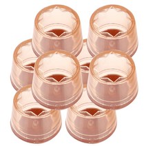 마루데코 바닥 긁힘방지 데코캡 투명 사각 중 33mm 4p, 2개