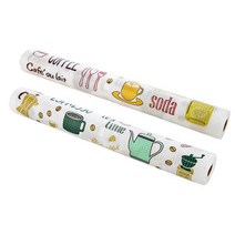 블럭마트 주방 찬장 싱크대 방수 쿠션매트 2p, 랜덤 발송