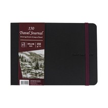 세르지오 트래블 저널 세로형 인물 전문가용 스케치북, A5, 64매
