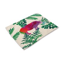 리빙팝 네이처 리프 테이블매트, 05, 42 x 32 cm