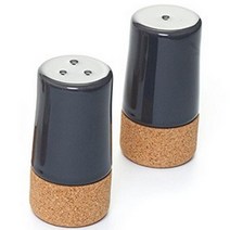 Whycork 소금 앤 후추통 다크 그레이, 2개입
