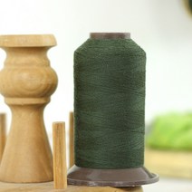 해피베어스 ATHENA 코아사 실 2p, 샤넬 카키, 1000m