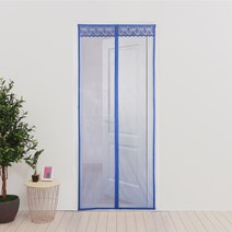 금동이 방문 자석모기장 블루, 1개