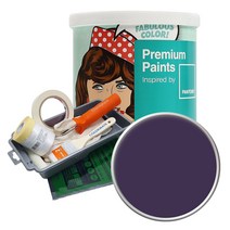 노루페인트 팬톤 내부용 실내벽면 무광 페인트 1L세트, 19-3720 Gothic Grape