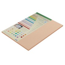 종이문화 친환경색지 레인보우카드 No.26 피치, A3, 20매