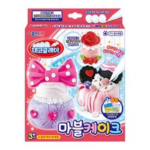 종이나라 데코클레이 마블케이크 세트, 혼합 색상