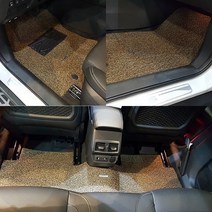 퓨어그래스 엣지 코일매트 3p 세트 브라운, 벤츠 GLC220d 쿠페