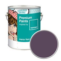 노루페인트 팬톤 내부용 실내벽면페인트 저광 4L, 18-3410 Vintage Violet, 4000ml, 1개