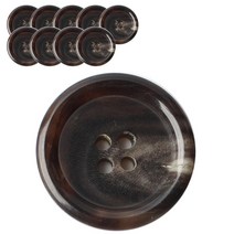 동화상가몰 소뿔단추3 23mm, 브라운점박이, 10개입