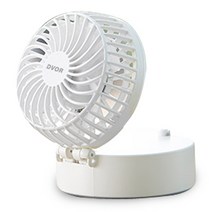 드보르 핸즈프리 미러팬 휴대용 선풍기, QSMF-ST-2800, ALL WHITE