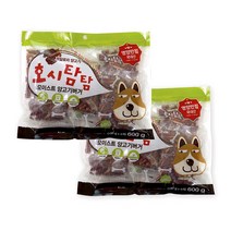 호시탐탐 모이스트 애견간식 져키 600g, 양고기버거, 2개입