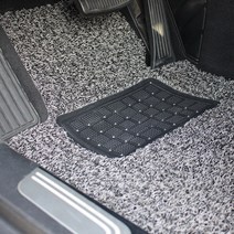 라임 코일 카매트 일반형 그레이블랙, 쉐보레, 더뉴트랙스(2016.10~)(5p)