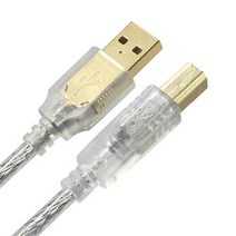 마하링크 USB 2.0 A/B 실드 케이블, 1개, 10m