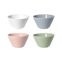 보울보울 어반데일리 공기, 리넨화이트,쉬폰핑크,애플그린,프렌치그레이, 4개