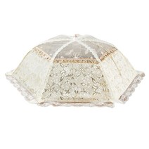 Tree 쿠킹 레이스 원터치 밥상보 육각 플라워, 1개