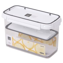 창신리빙 스카이락 밀폐용기 와이드 누름판 3호, 2.5L, 1개