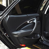 레드블랙 벨벳 도어커버 블랙, 쌍용, 코란도C