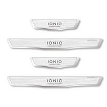 AL헤어라인 카컴 클린 도어스커프 알루미늄타입, 아이오닉, 실버