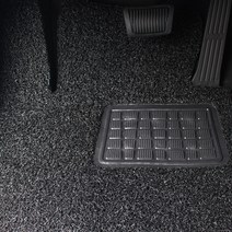 라임 코일 쿠션 카매트 외제차 확장형 올블랙, 캐딜락, CTS 08년1월~14년5월