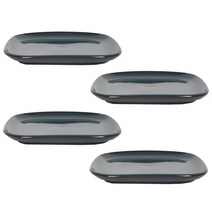 디어리빙 콜리타 사각접시 20cm, 4개입, 단품