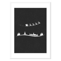 더윤 북유럽 캔버스액자 CHR0001, 메탈화이트