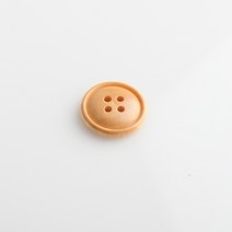 HR빅버튼 배꼽테 단추 21mm, 베이지, 8개입