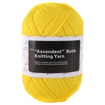 마마니트 털실 손뜨개실 여름실 어쎈던트, 10 노랑