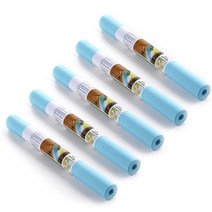 앤티스 주방용품 싱크대 선반 오염방지 매트 5p, 블루