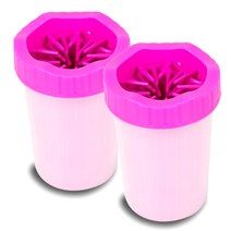 딩동펫 반려견 발세척기 대형, 핑크, 2개입