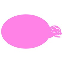 쿠 홈 인테리어 아크릴 메모 보드 MO 61 걸이형 핑크 대, 1개