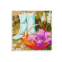 헬로페인팅 다이아몬드페인팅 보석십자수 DIY KIT 세트 봄이와요시리즈, 7, 1세트