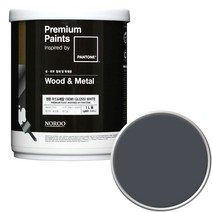 노루페인트 팬톤 우드앤메탈 페인트 반광 1L, 19-4104 Ebony