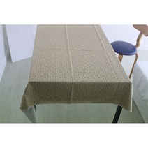Noland 방수 테이블 커버, 미소고래 카키, 100 x 140 cm